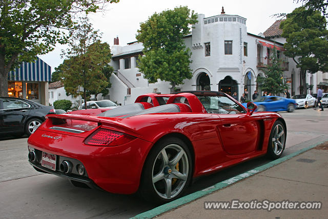 Porsche Carrera GT spotted in Carmel, California