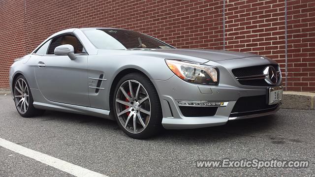 Mercedes SL 65 AMG spotted in Hewlett, New York