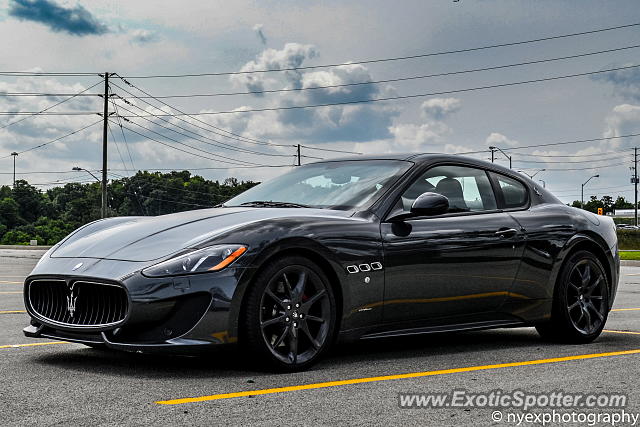 Maserati GranTurismo spotted in Oakville, Canada