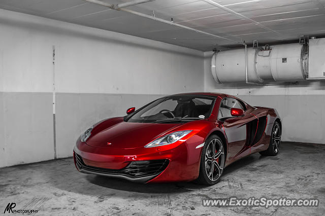 Mclaren MP4-12C spotted in Sandton, South Africa