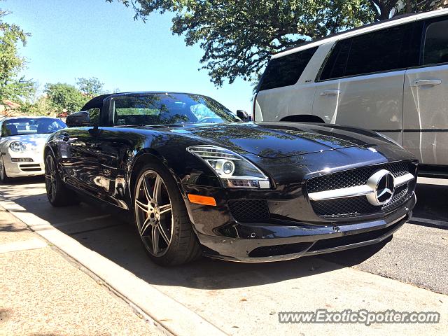 Mercedes SLS AMG spotted in Dallas, Texas