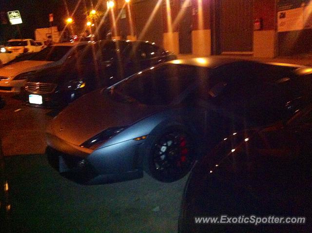 Lamborghini Gallardo spotted in Bronx, New York