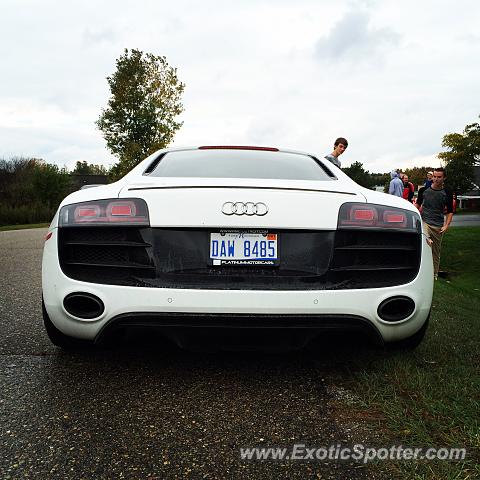 Audi R8 spotted in Brighton, Michigan