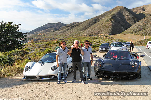 Pagani Huayra spotted in Carmel, California