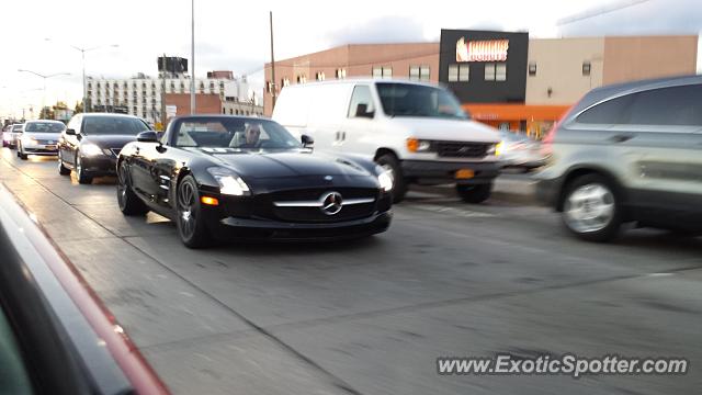 Mercedes SLS AMG spotted in Queens, New York