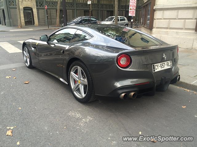 Ferrari F12 spotted in Paris, France