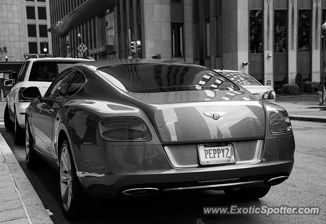 Bentley Continental spotted in Pittsburgh, Pennsylvania