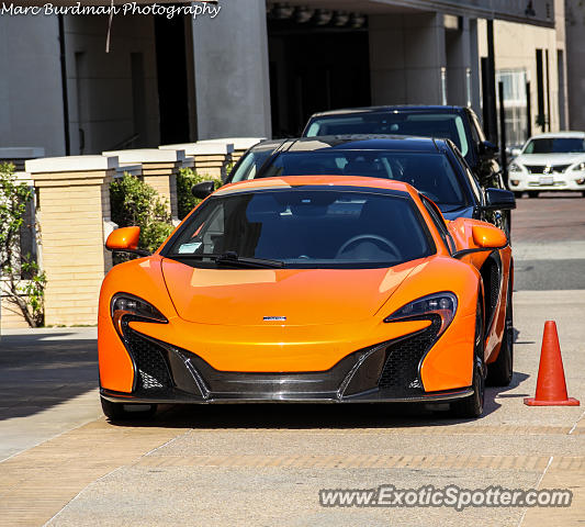 Mclaren 650S spotted in Beverly Hills, California