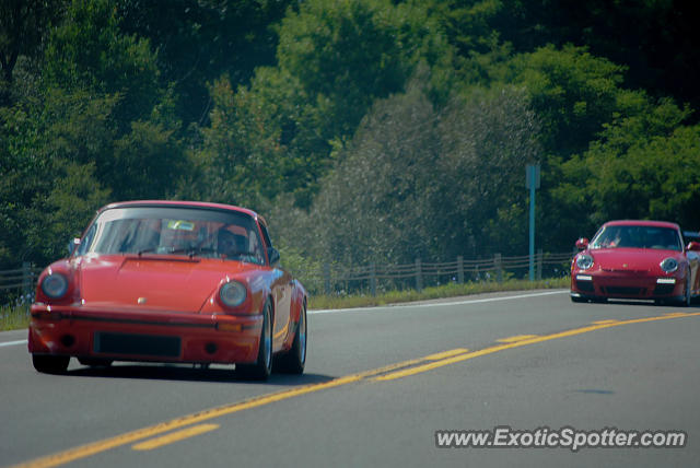 Porsche 911 GT3 spotted in Watkins Glen, New York