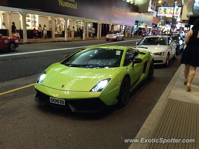 Lamborghini Gallardo spotted in Hong Kong, China