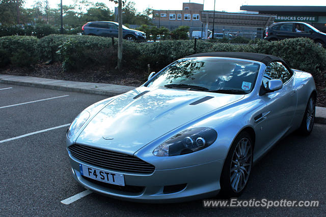 Aston Martin DB9 spotted in Cambridge, United Kingdom