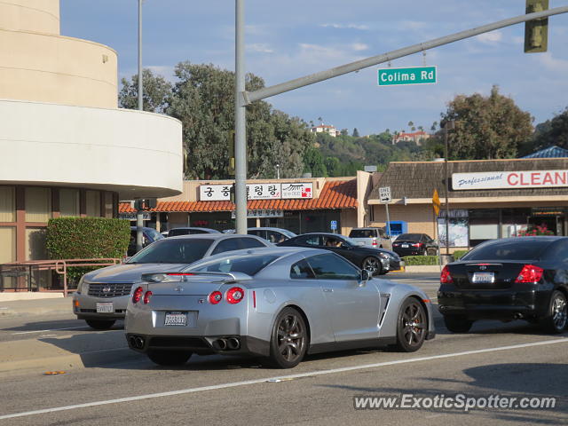 Nissan GT-R spotted in Rowland Heights, California