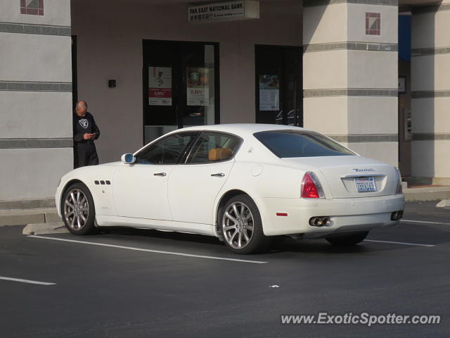 Maserati Quattroporte spotted in City of Industry, California