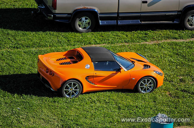 Lotus Elise spotted in Watkins Glen, New York