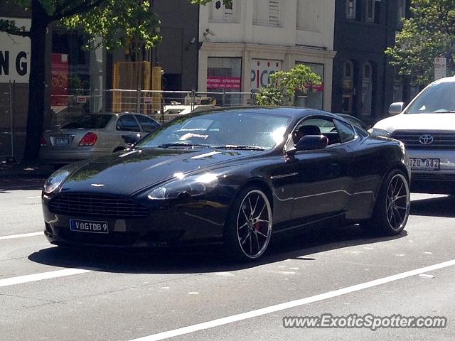 Aston Martin DB9 spotted in Melbourne, Australia