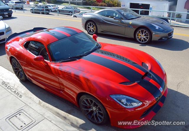 Ferrari California spotted in La Jolla, California