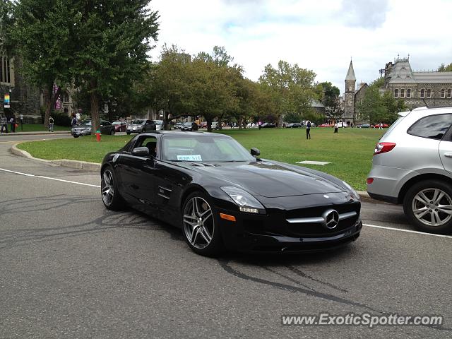 Mercedes SLS AMG spotted in Toronto, Canada