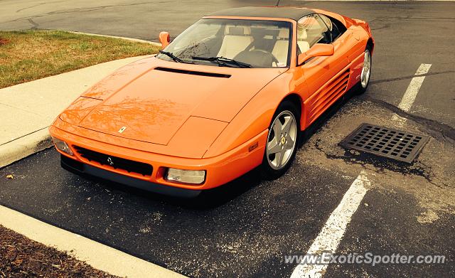 Ferrari 348 spotted in Carmel, Indiana