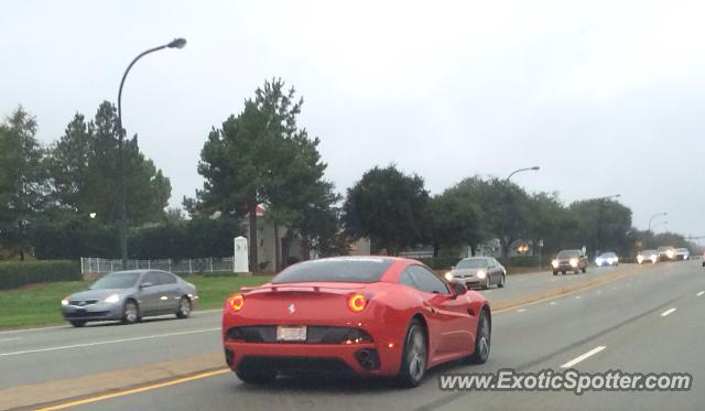 Ferrari California spotted in Charlotte, North Carolina