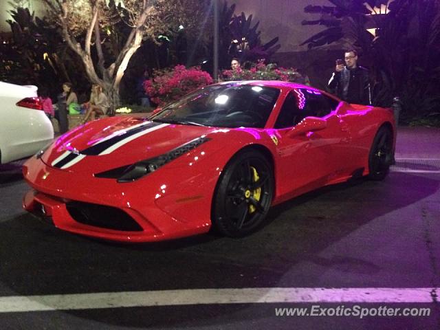 Ferrari 458 Italia spotted in Irvine, California