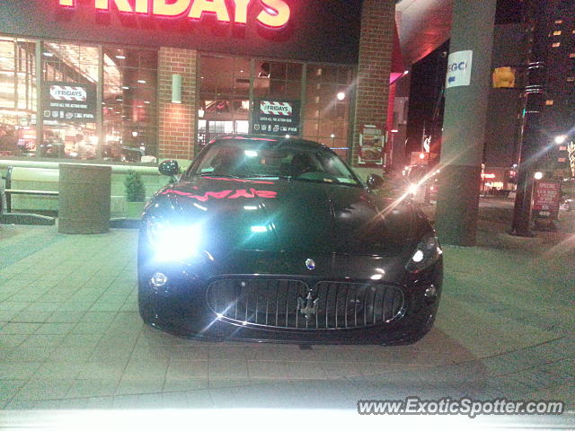 Maserati GranTurismo spotted in Niagara Falls, Canada