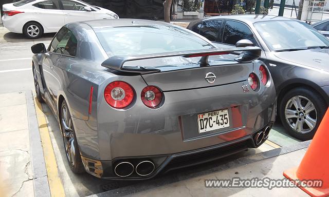 Nissan GT-R spotted in Lima, Peru