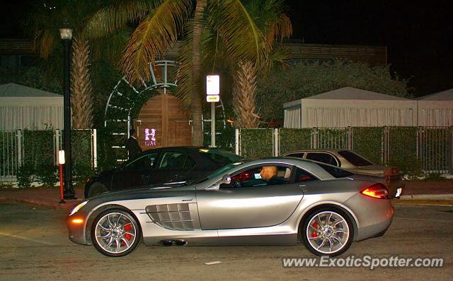 Mercedes SLR spotted in Miami, Florida