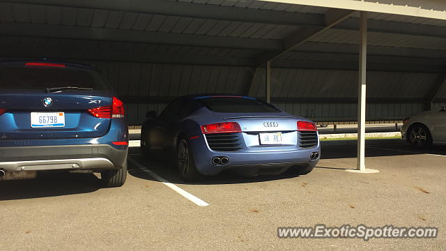 Audi R8 spotted in East Lansing, Michigan