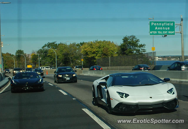 Lamborghini Aventador spotted in Bronx, New York