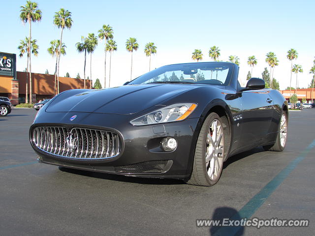 Maserati GranTurismo spotted in Irvine, California