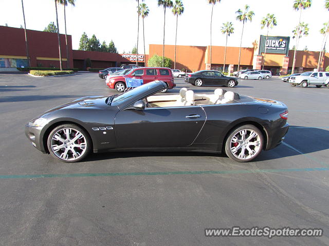 Maserati GranTurismo spotted in Irvine, California