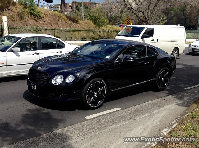 Bentley Continental spotted in Melbourne, Australia