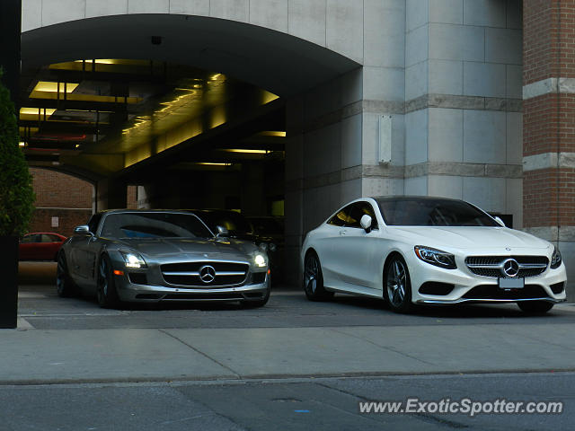 Mercedes SLS AMG spotted in Toronto, Canada