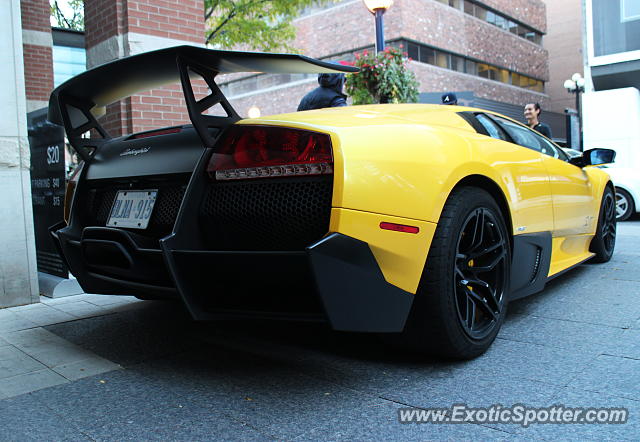 Lamborghini Murcielago spotted in Toronto, Canada