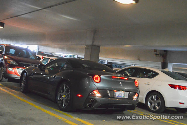 Ferrari California spotted in Cincinnati, Ohio