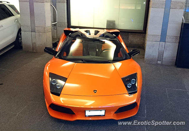 Lamborghini Murcielago spotted in Toronto, Ontario, Canada