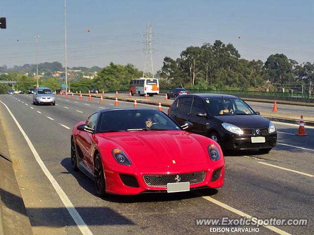 Ferrari 599GTO spotted in São Paulo, Brazil