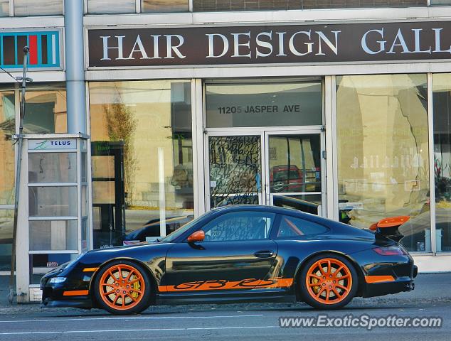 Porsche 911 GT3 spotted in Edmonton, Canada