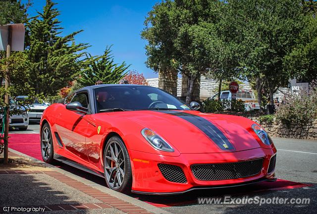 Ferrari 599GTO spotted in Carmel, California