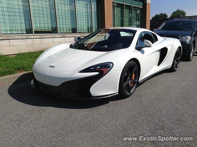 Mclaren 650S spotted in Montreal, Canada