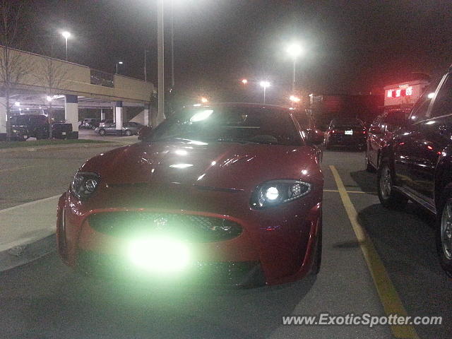 Jaguar XKR-S spotted in Toronto, Canada