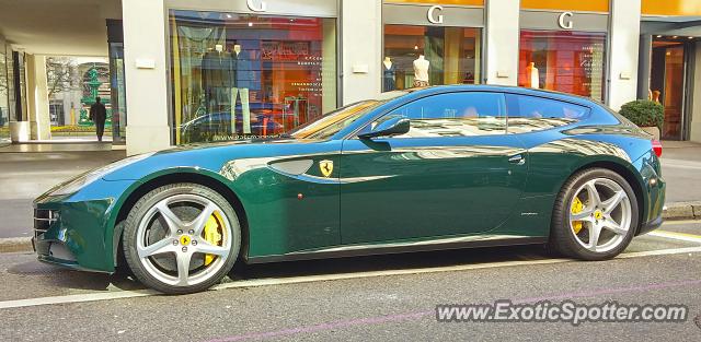 Ferrari FF spotted in Zurich, Switzerland