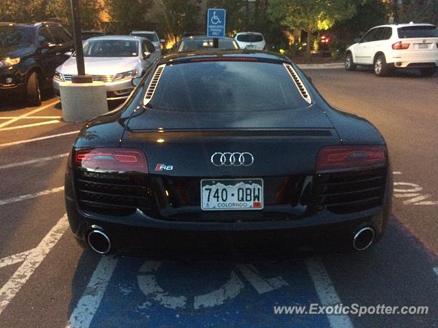 Audi R8 spotted in Cherry Creek, Colorado