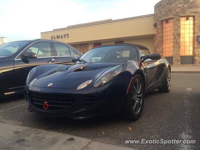 Lotus Elise spotted in Cherry Creek, Colorado