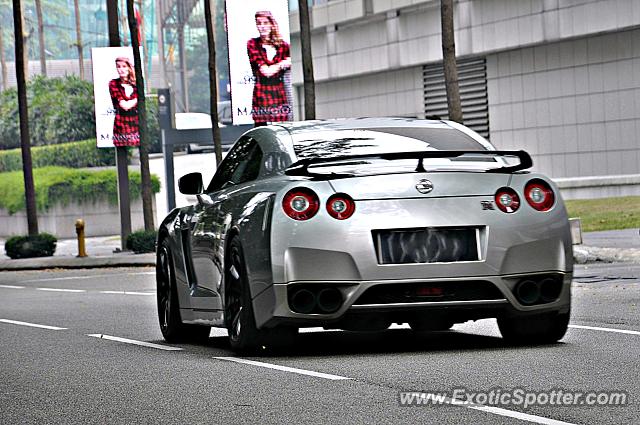 Nissan GT-R spotted in Bukit Bintang KL, Malaysia