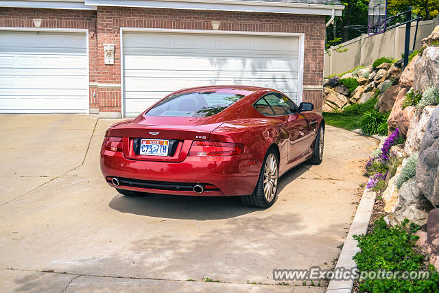 Aston Martin DB9 spotted in Bountiful, Utah