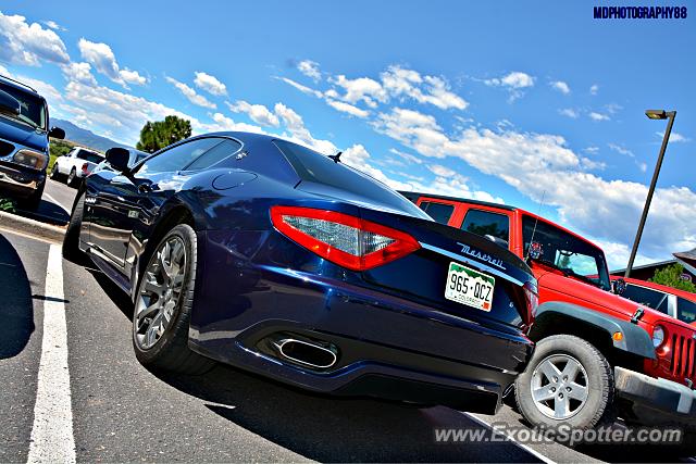 Maserati GranTurismo spotted in Castle Pines, Colorado