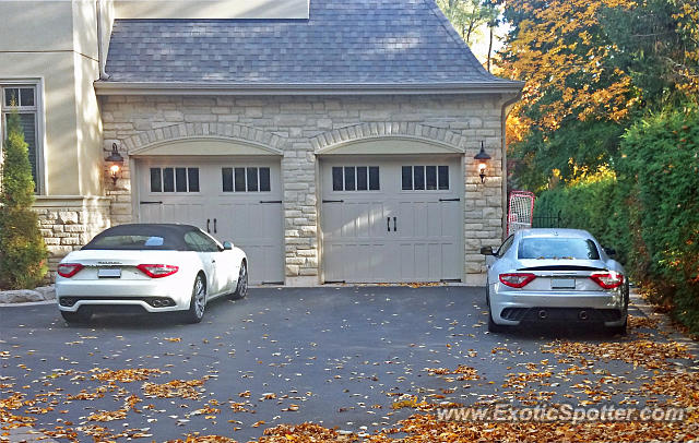 Maserati GranTurismo spotted in Burlington, On, Canada