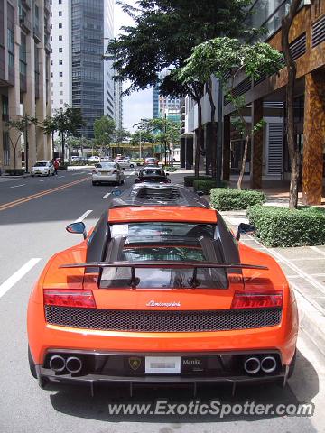 Lamborghini Gallardo spotted in Taguig, Philippines