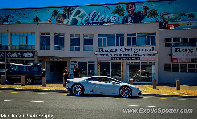 Lamborghini Huracan spotted in Cape Town, South Africa